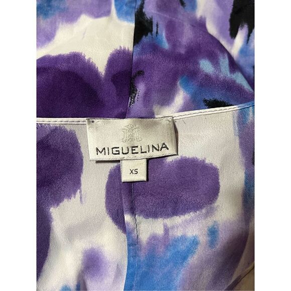 Miguelina Wing Sleeve Mini Dress Size X-SMALL - Picture 7 of 7